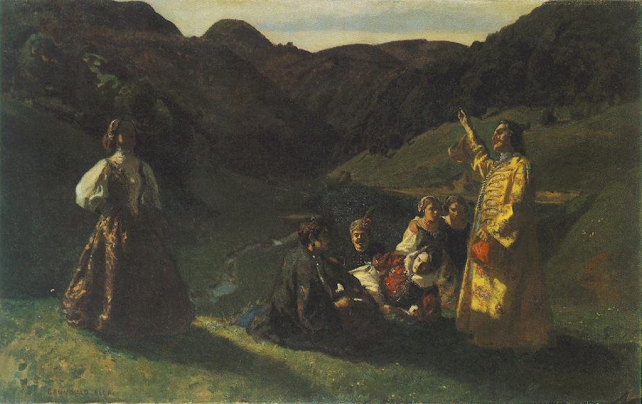 Between Crags av Bela Ivanyi Grunwald