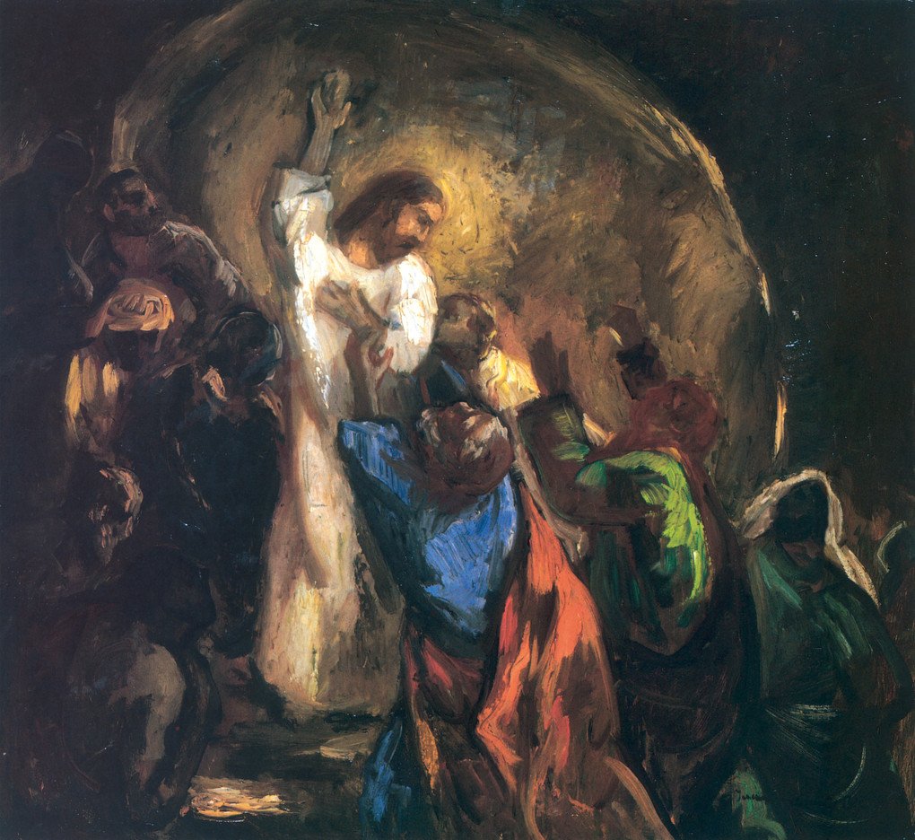 Doubting Saint Thomas av Bela Ivanyi Grunwald