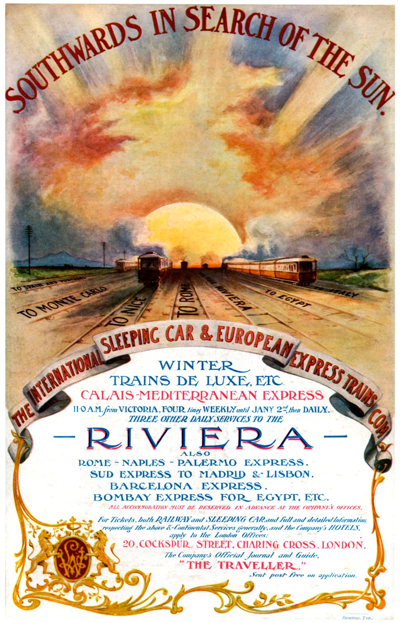 "Southwards in Search of the Sun", 1905. av Bemrose
