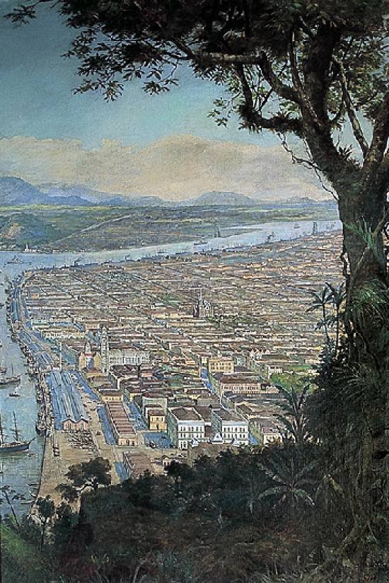  Porto de Santos em 1922n av Benedito Calixto