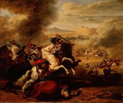 Kavaljerer i strid av Benigne Gagnereaux