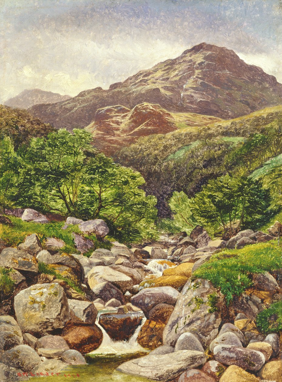 Ben Vorlich, 1858 av Benjamin Williams Leader