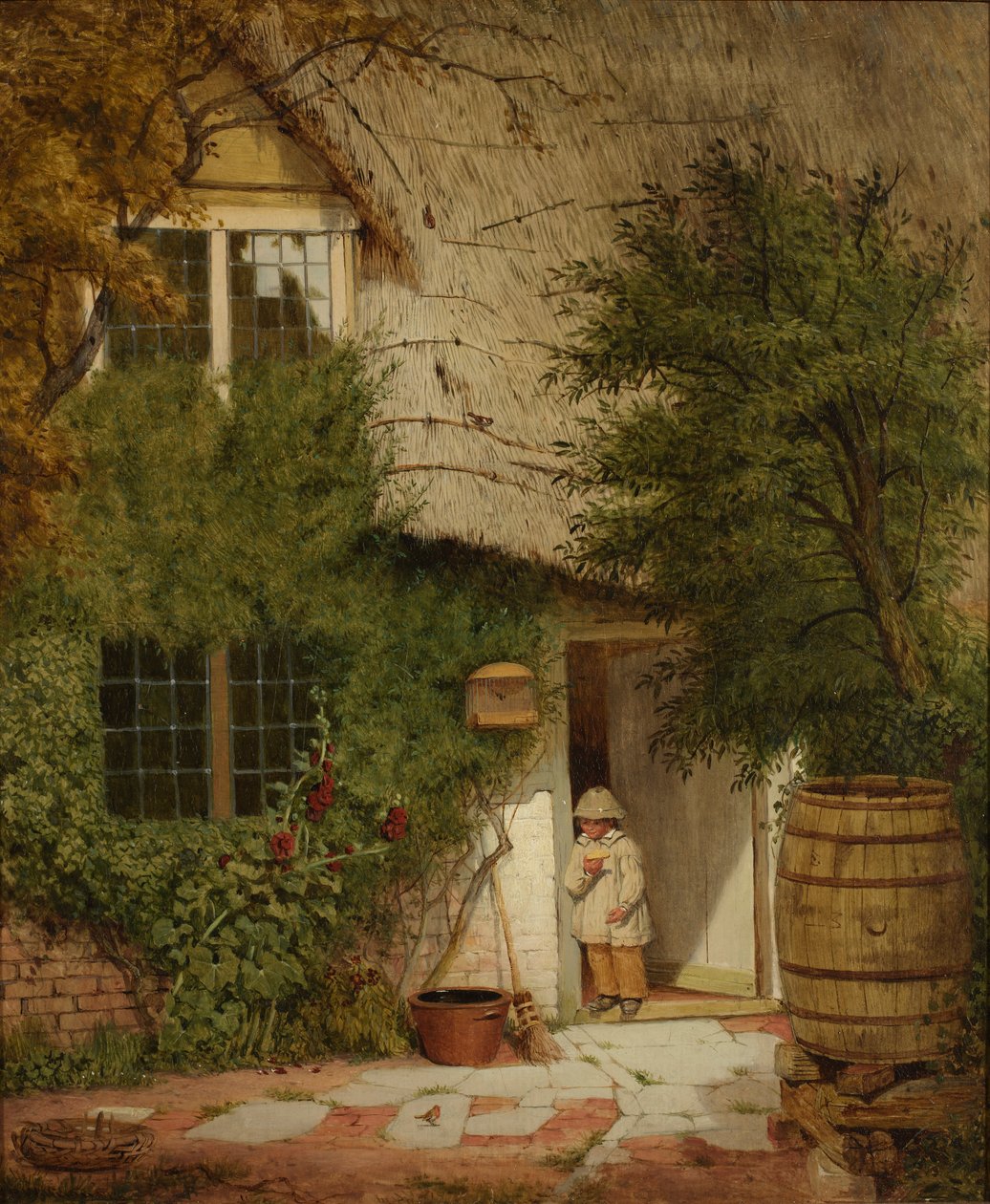 Den vänliga Robin, 1856 av Benjamin Williams Leader