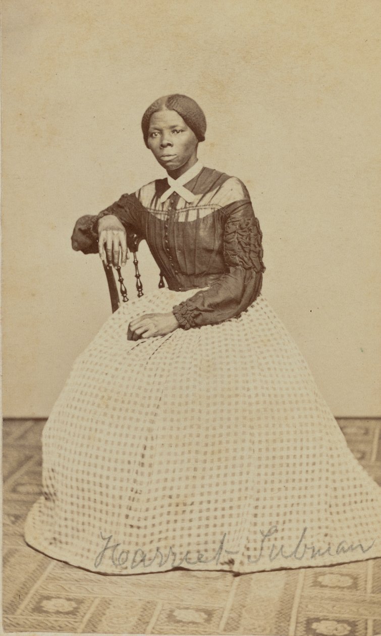 Porträtt av Harriet Tubman, 1868-69 av Benjamin F. Powelson