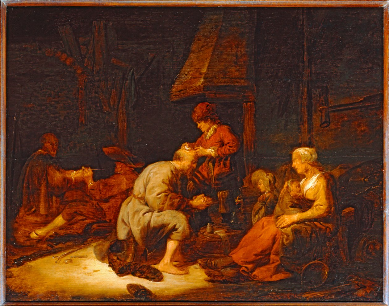 Förstoringsglasets funktion. 1630 ... av Benjamin Gerritsz. Cuyp