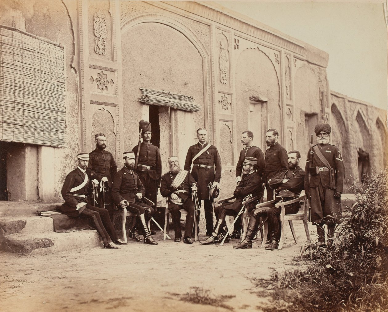 Högkvarterspersonal, Kandahar av Benjamin Simpson