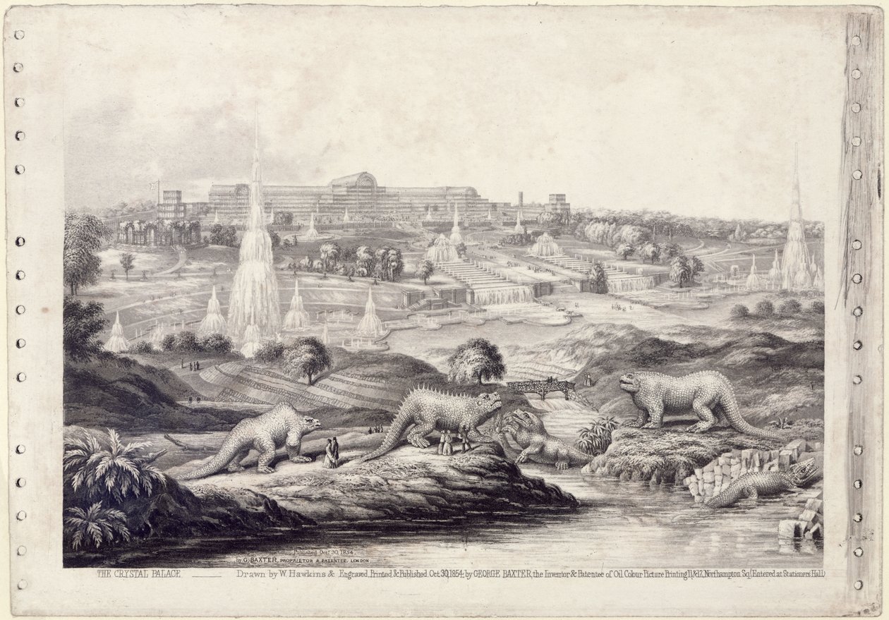 Kristallpalatset av Benjamin Waterhouse Hawkins