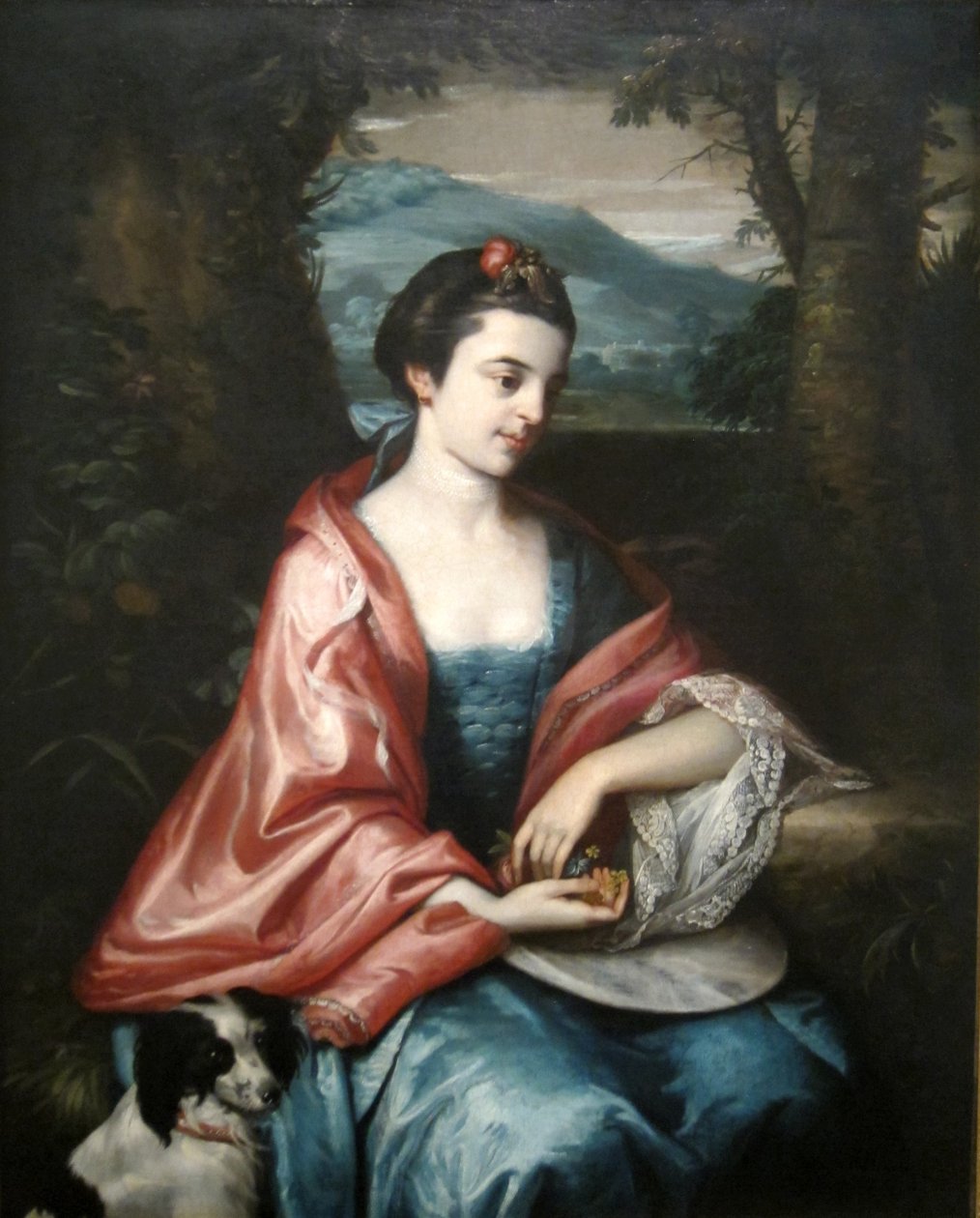 Ann Allen, senare fru John Penn av Benjamin West