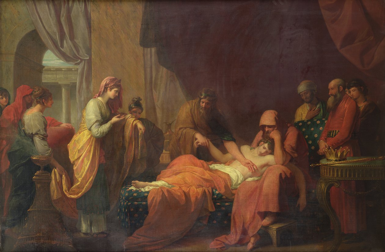 Erasistratus av VD av Benjamin West