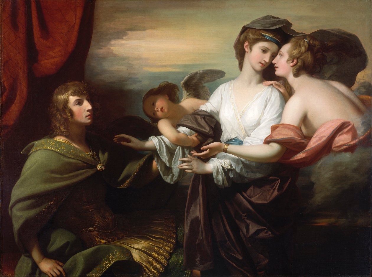 Helen förd till Paris av Benjamin West