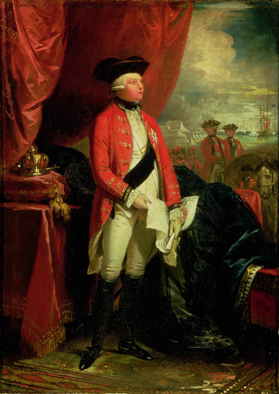 Kung Georg III (1738-1820) av Benjamin West