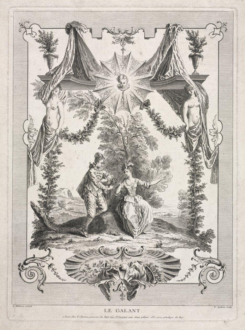 Den galna av Benoit II Audran