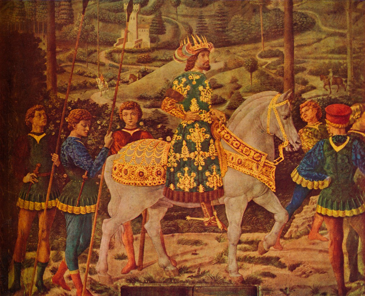 The Journey of the Magi, 1459-1461 av Benozzo Gozzoli