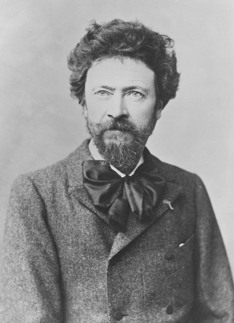 Porträtt av Charles Henri Pille av Benque Studio