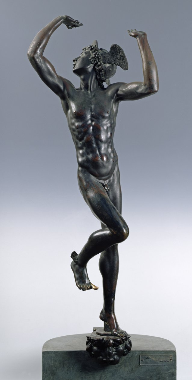 Kvicksilver (brons) av Benvenuto Cellini