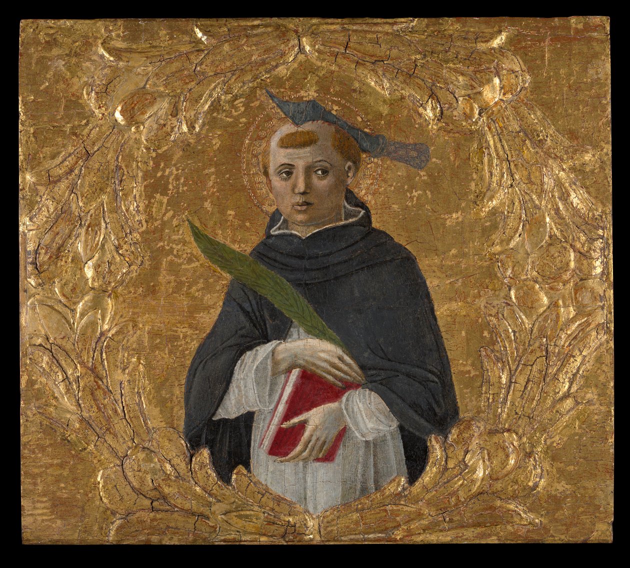 Sankt Peter Martyr av Benvenuto di Giovanni