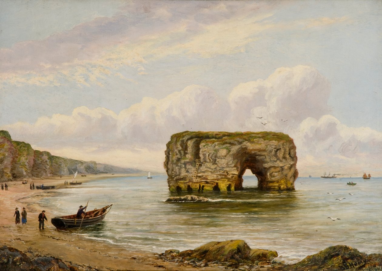 Marsden Rock, ca 1880-1900 av Bernard Benedict Hemy