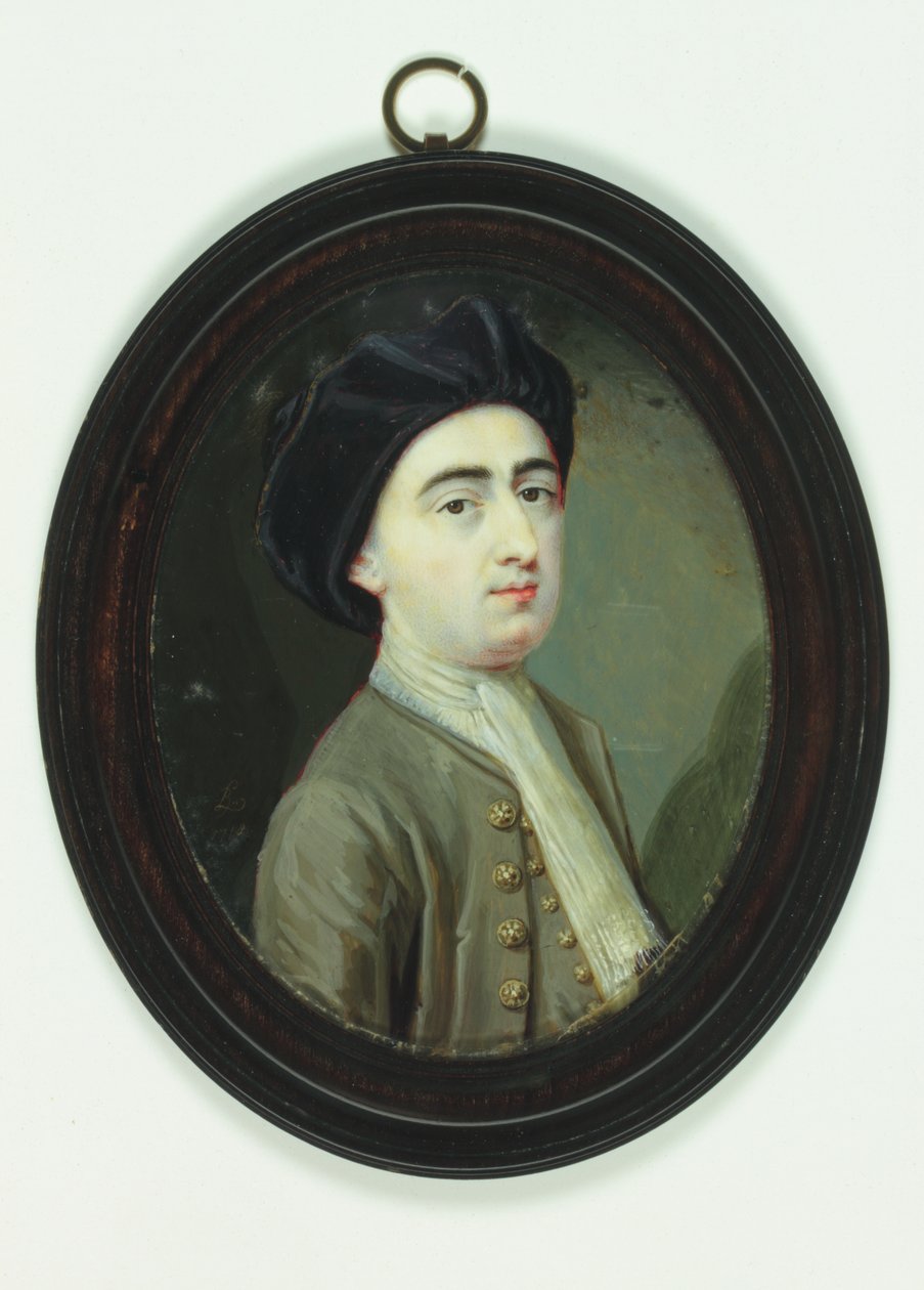 Självporträtt av Bernard III Lens