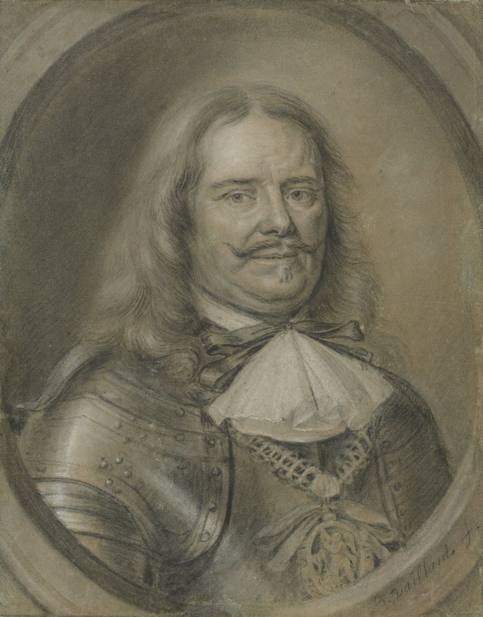 Porträtt av Michiel Adriaansz. de Ruyter av Bernard Vaillant