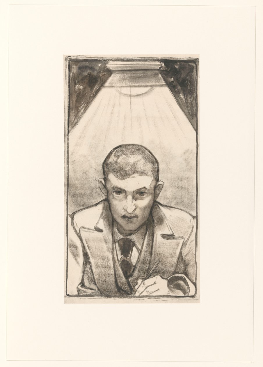 Självporträtt av Bernard Willem Wierink