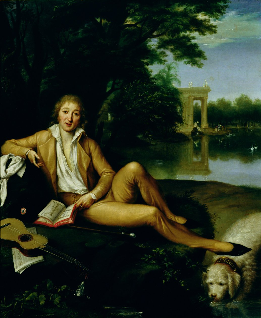 Porträtt av Camillo Borghese (1775-1832) av Bernardino Nocchi