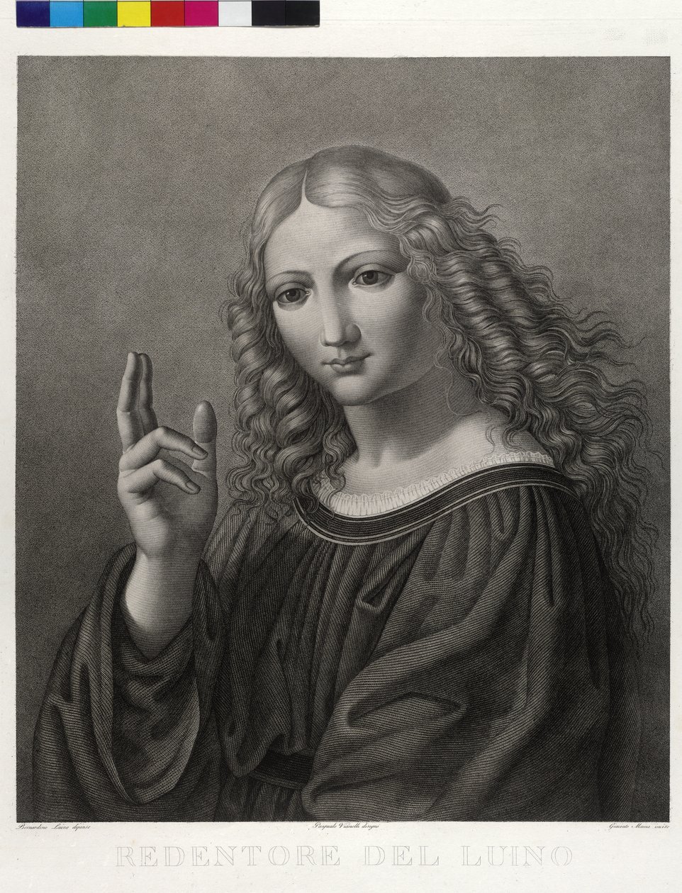 Kristus Frälsaren av Bernardino Luini
