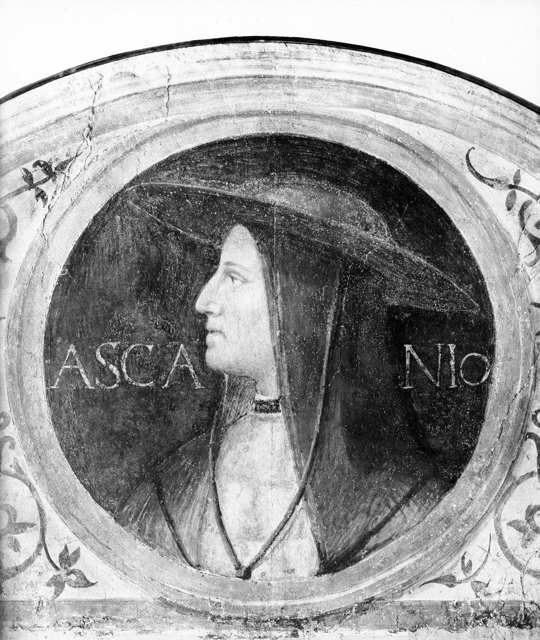 Porträtt av kardinal Ascanio Sforza av Bernardino Luini