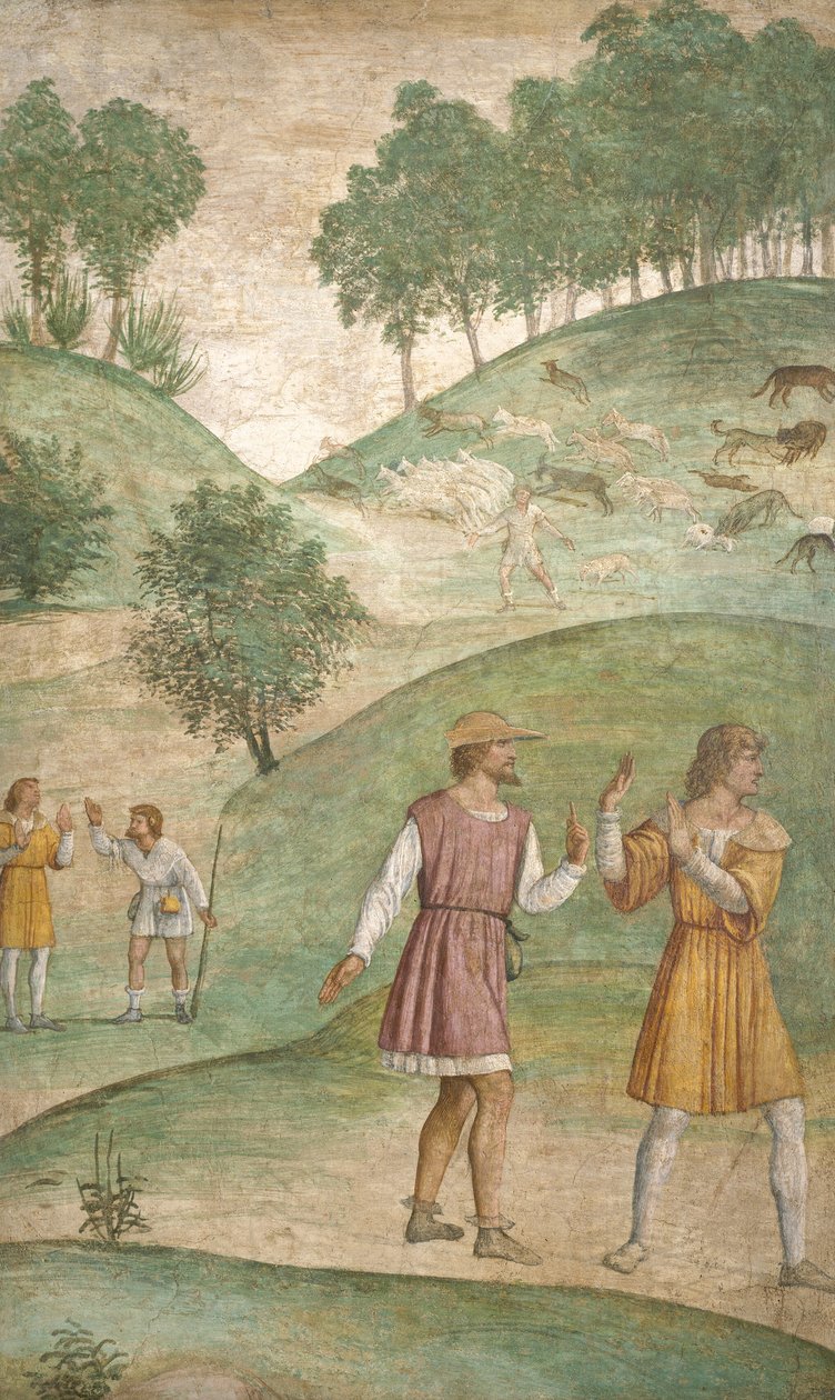 Cephalus olyckor av Bernardino Luini