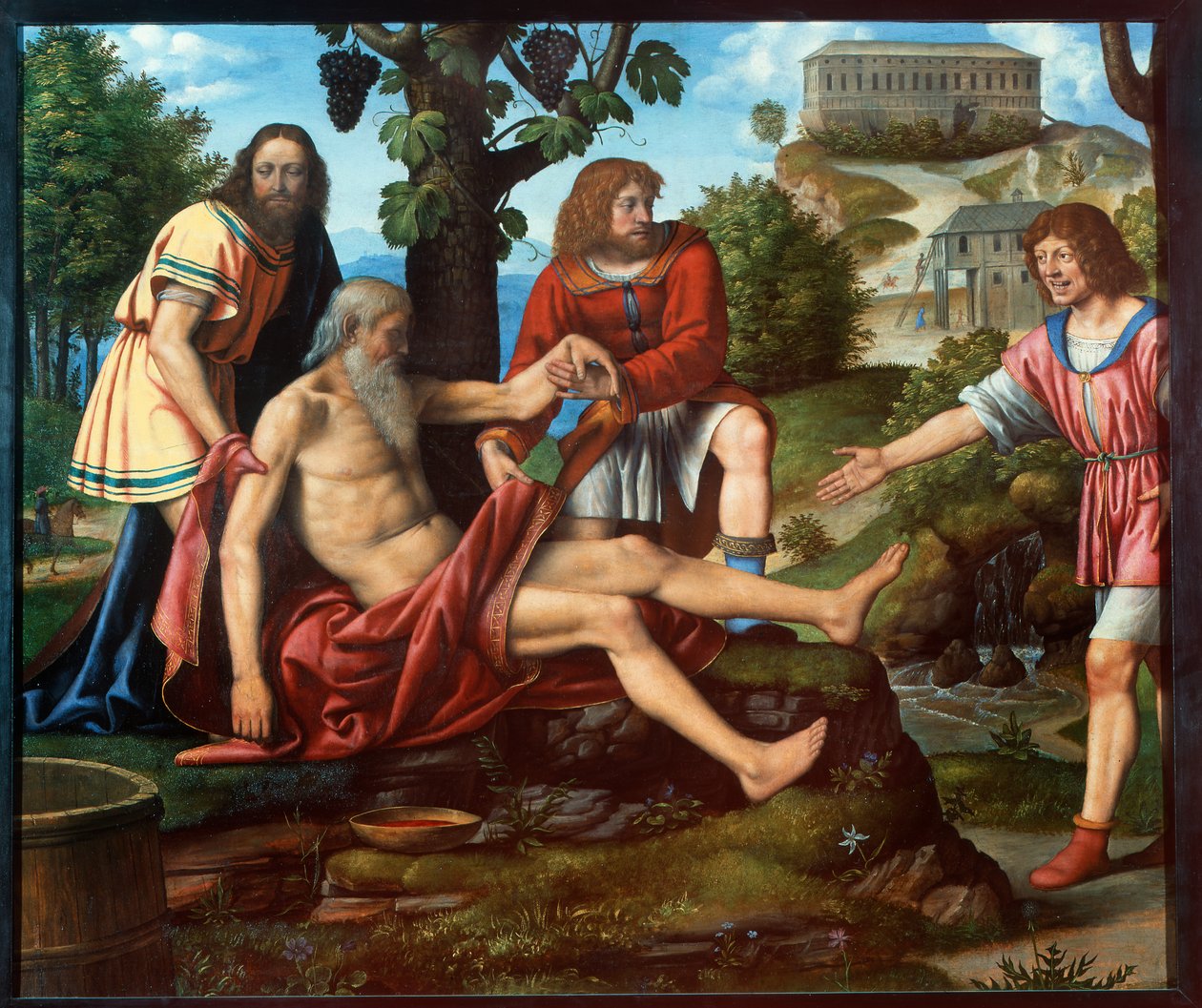 Cams förakt av Bernardino Luini