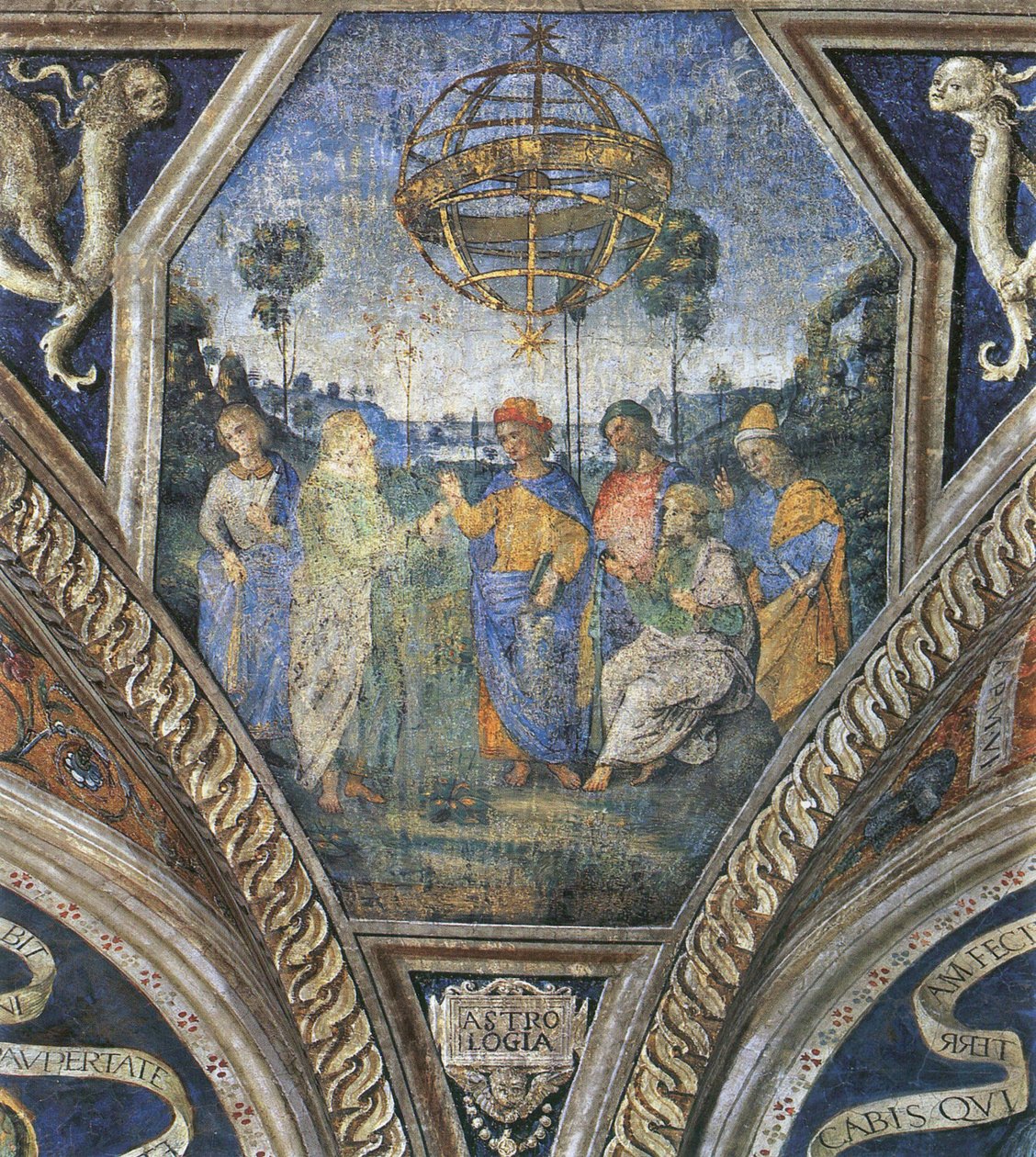 Allegory of Astrology, 1490-talet av Bernardino Pinturicchio