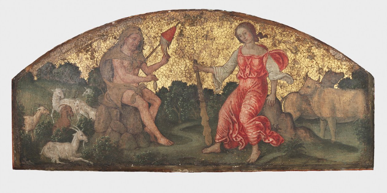 Hercules och Omphale, ca. 1509. av Bernardino Pinturicchio