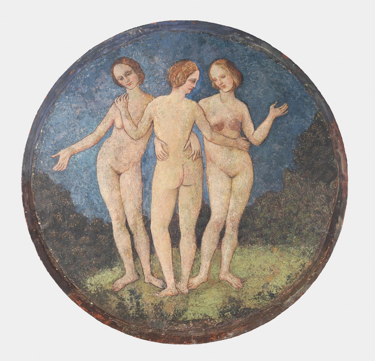 De tre nåderna, ca. 1509. av Bernardino Pinturicchio