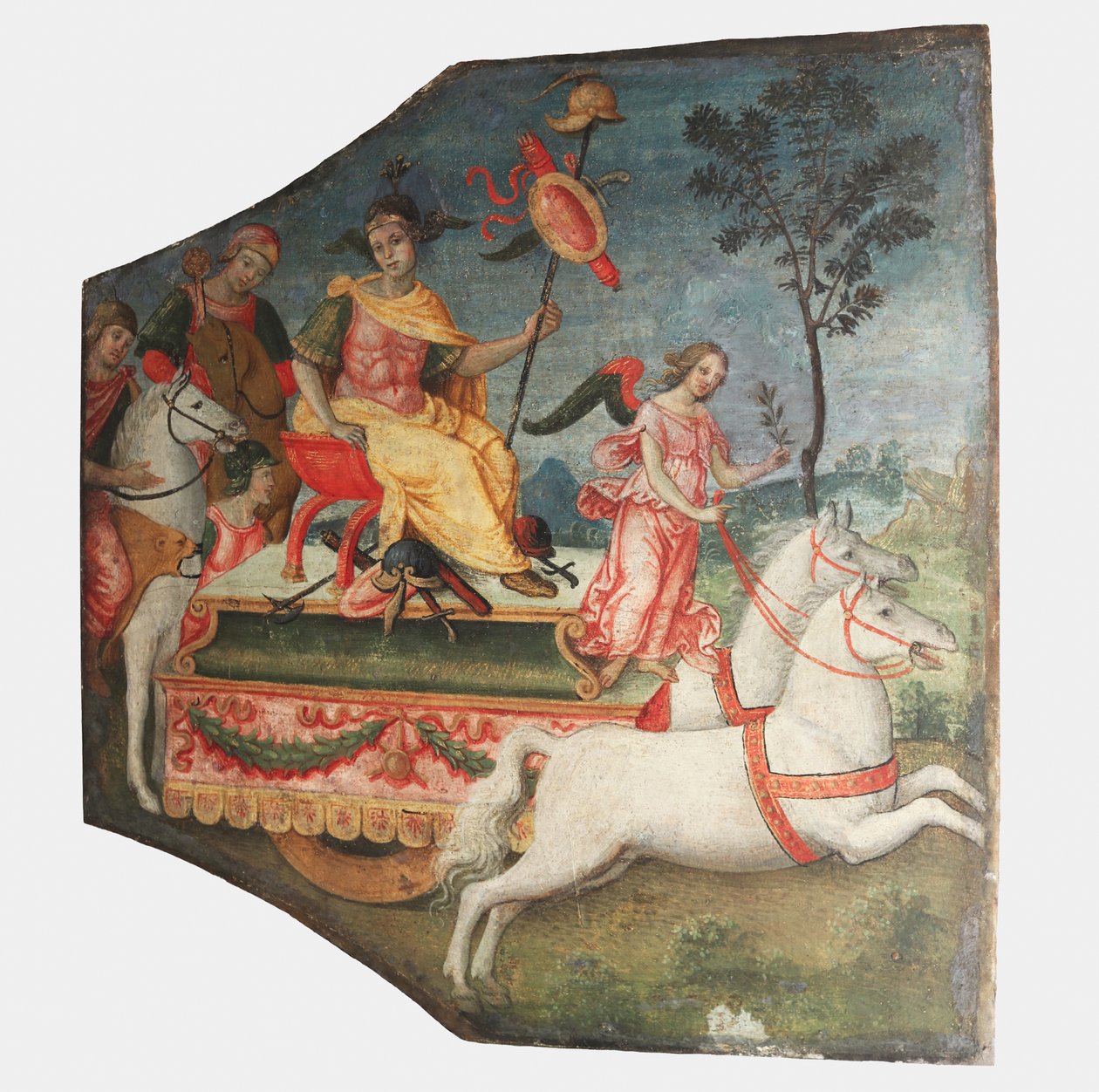 Triumph of a Warrior, ca. 1509. av Bernardino Pinturicchio