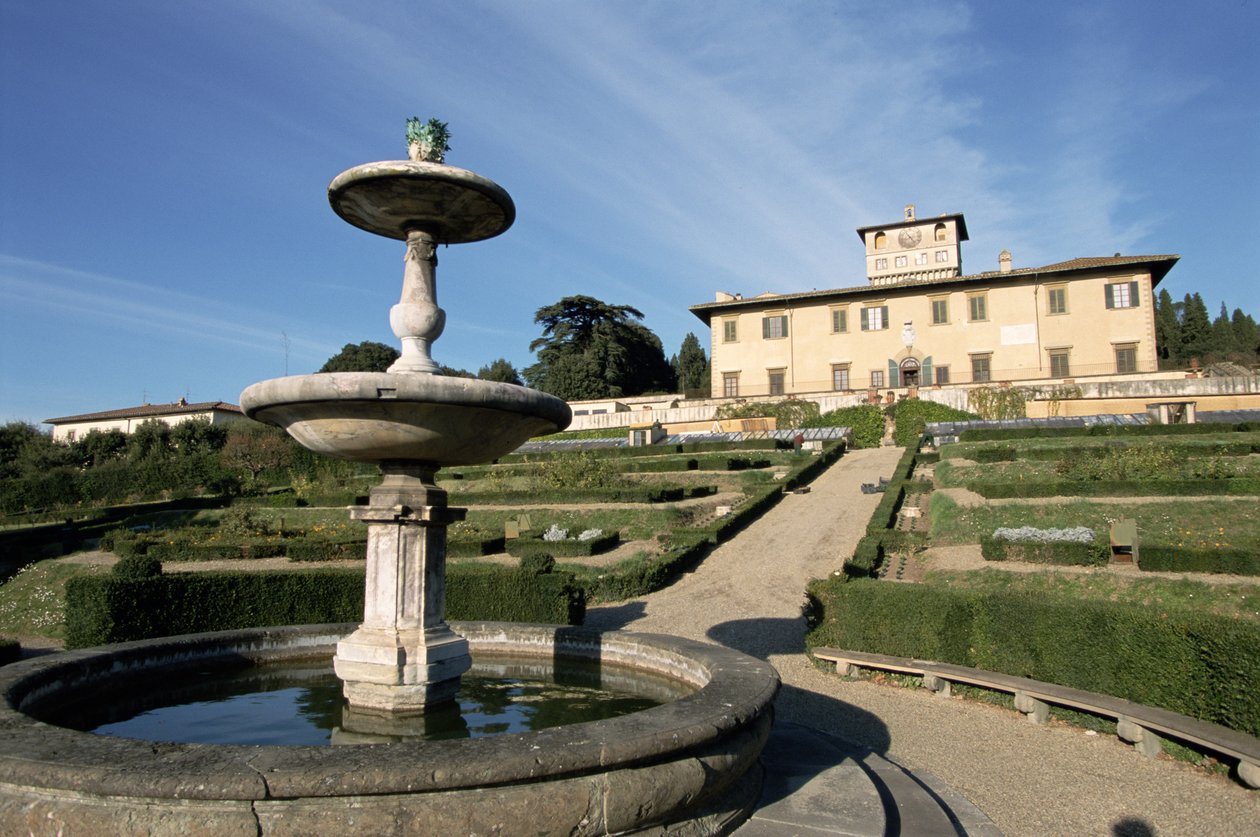 Villa della Petraia, 1575 av Bernardo Buontalenti