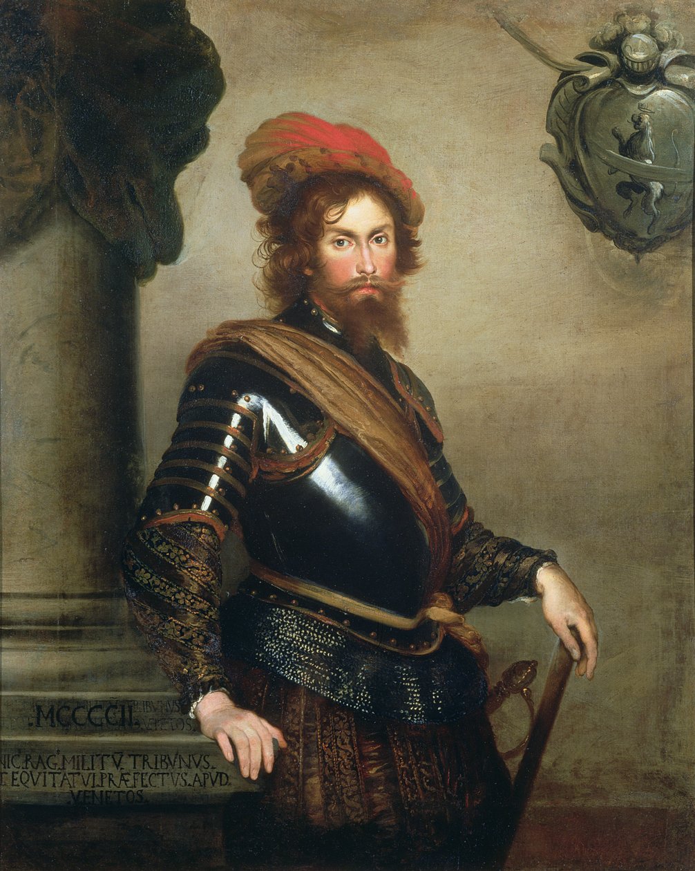 Porträtt av Nicolo Raggi av Bernardo Strozzi
