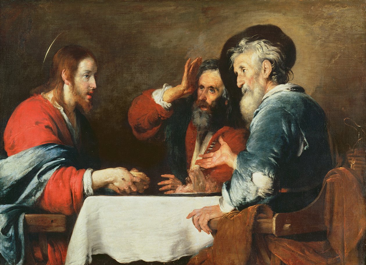 Kvällsmat på Emmaus av Bernardo Strozzi