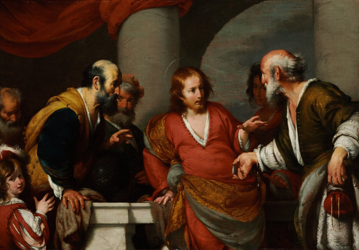 Hyllningspengarna av Bernardo Strozzi