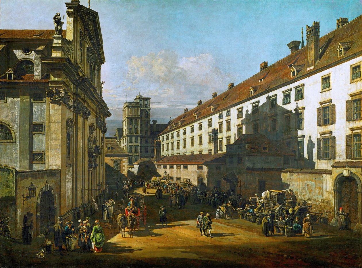 Wien, Dominikanska kyrkan av Bernardo Bellotto