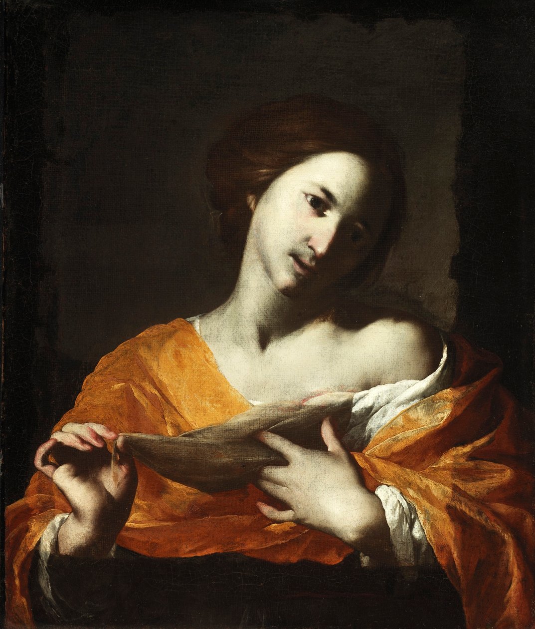 Sankta Agatha av Bernardo Cavallino