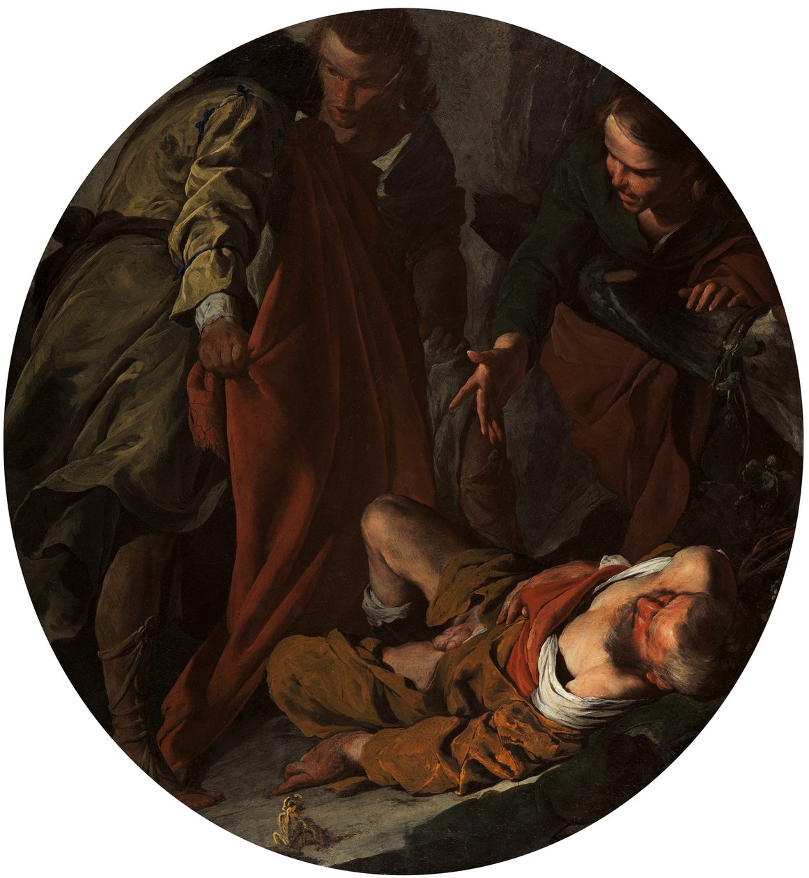 Noas berusning av Bernardo Cavallino