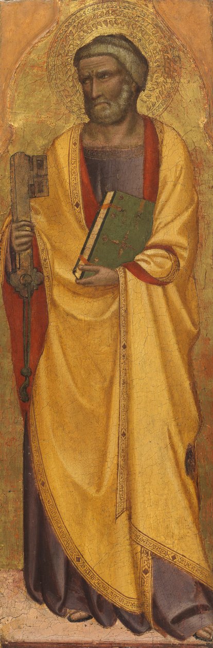 Sankt Peter, ca 1330 av Bernardo Daddi