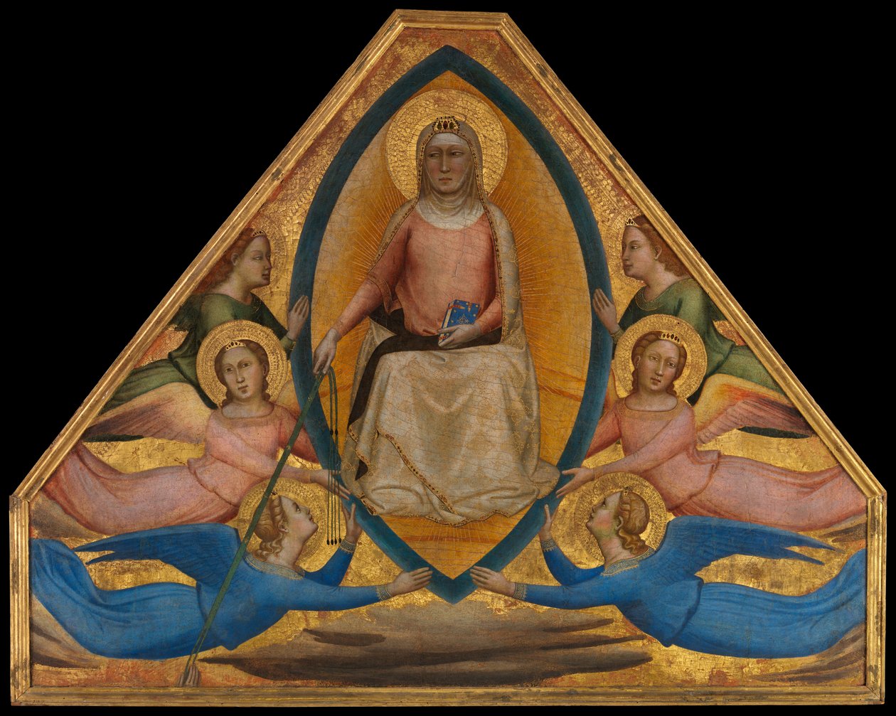 Jungfruns antagande, ca. 1337-39. av Bernardo Daddi