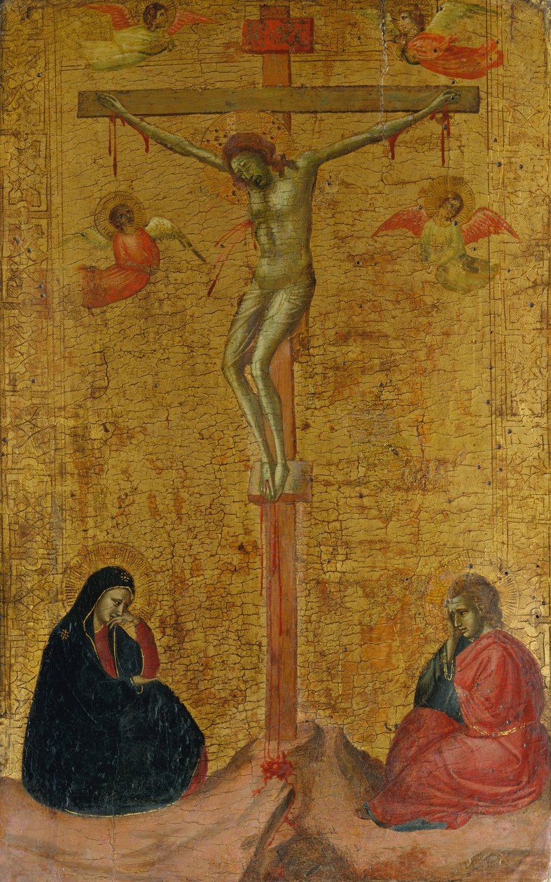 Korsfästelsen, ca. 1325-30. av Bernardo Daddi