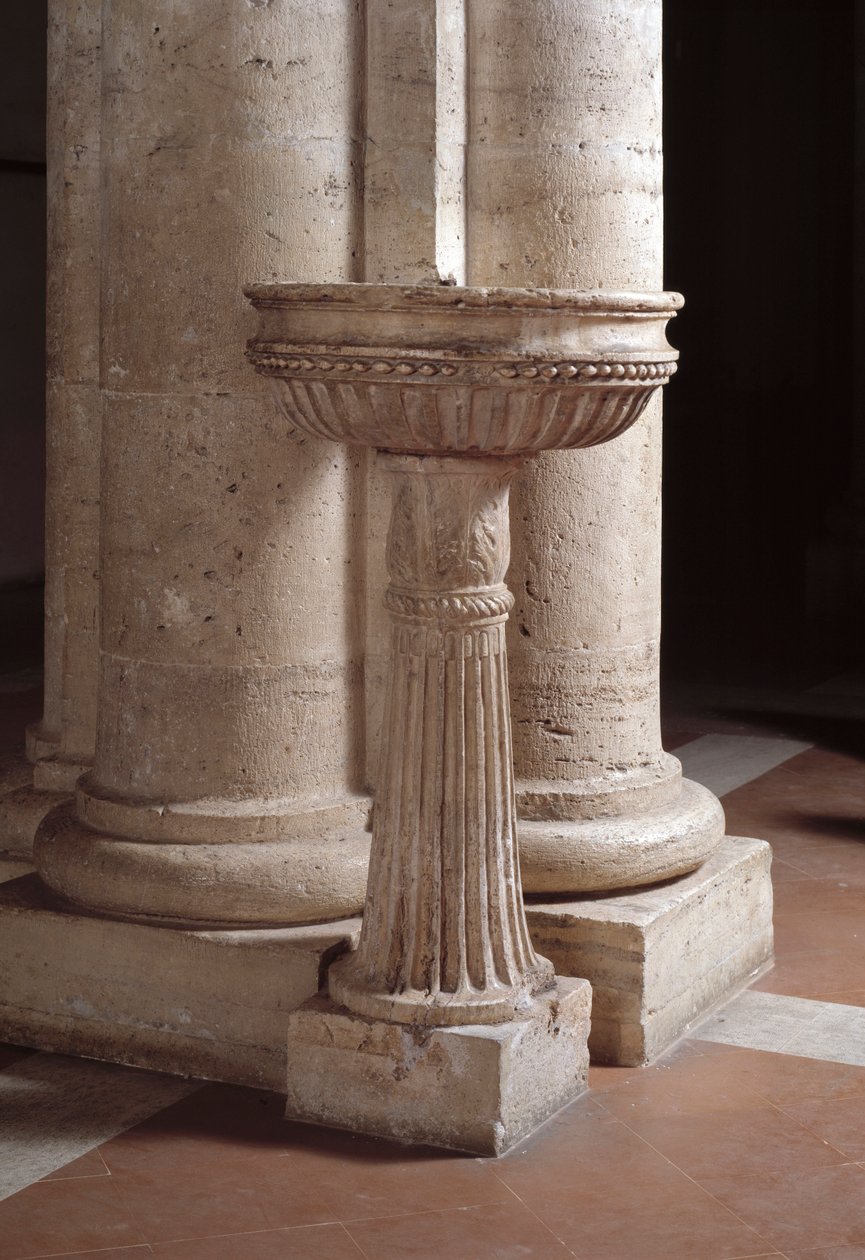 Stoup av Bernardo Rossellino