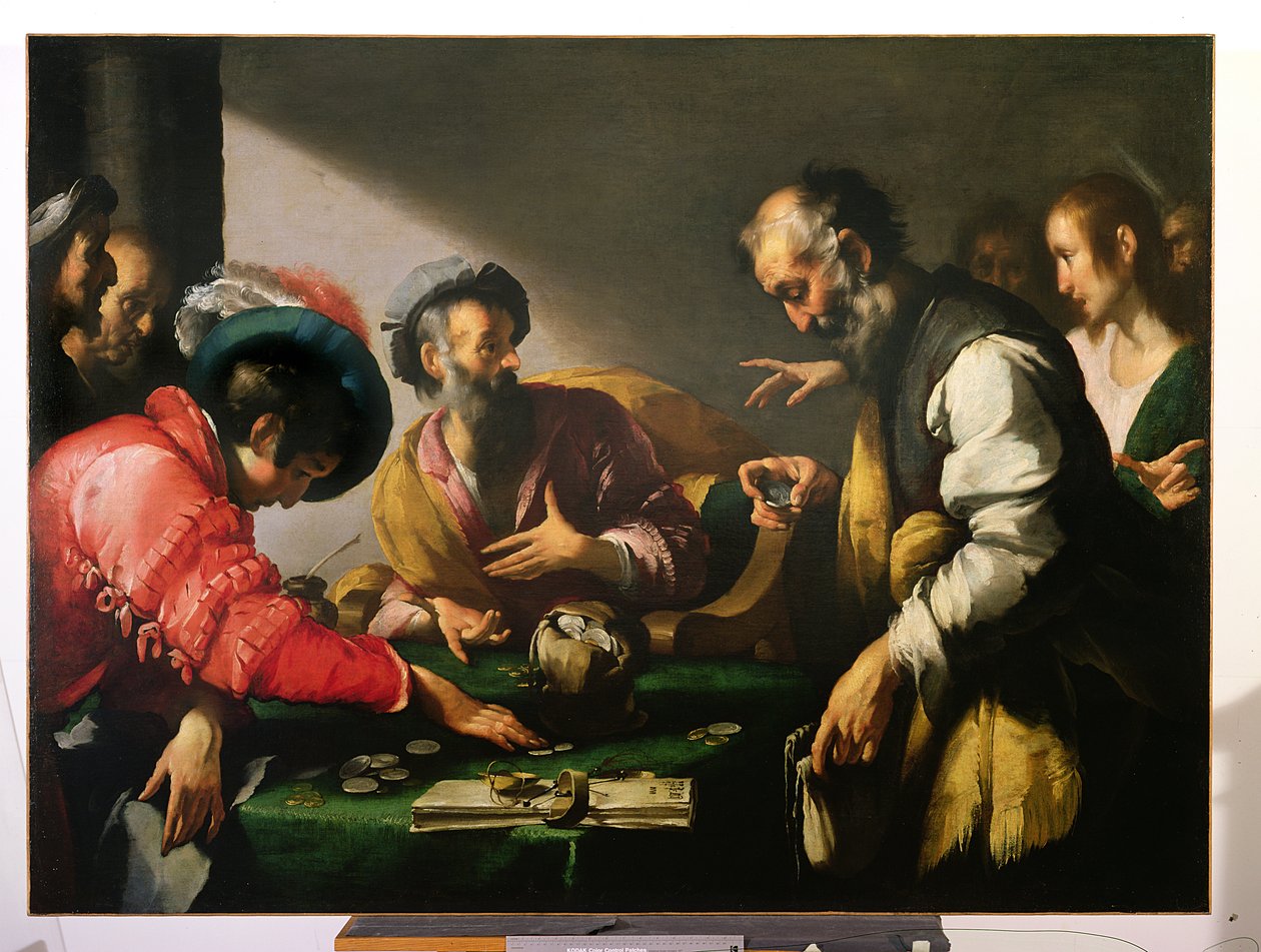 Matteus kallelse, ca 1620 av Bernardo Strozzi