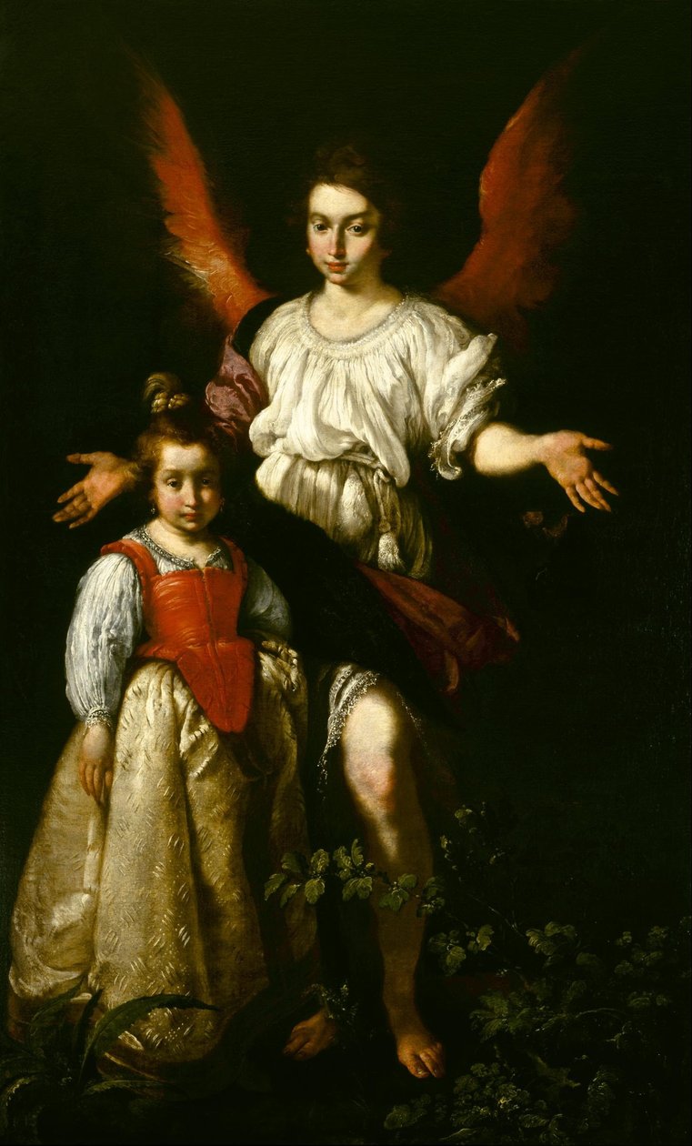 Skyddsängeln av Bernardo Strozzi