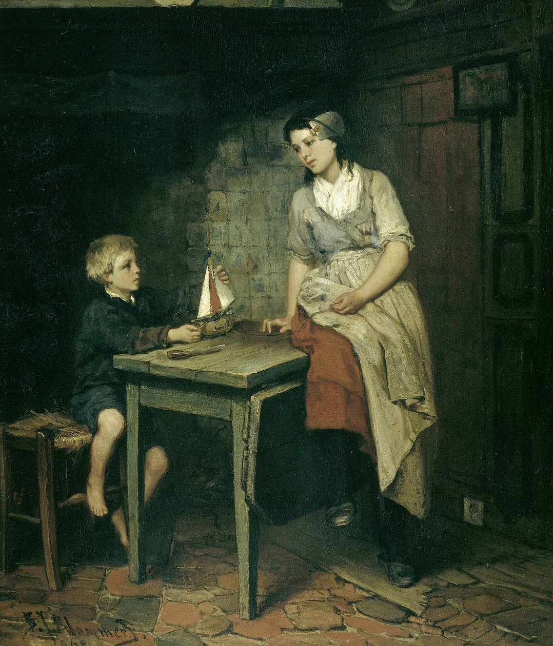 Fiskarens barn av Bernardus Johannes Blommers