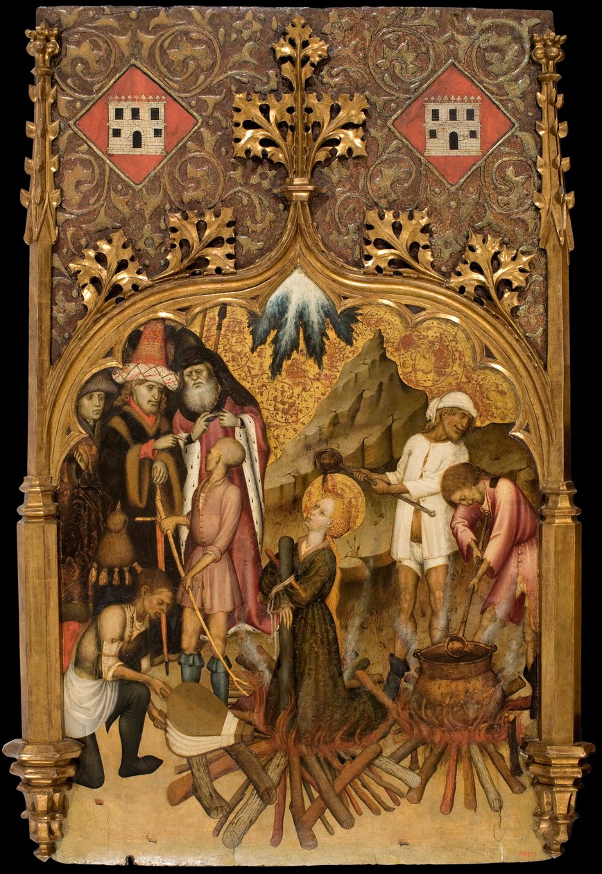 Martyrdom of Saint Lucy av Bernat Martorell