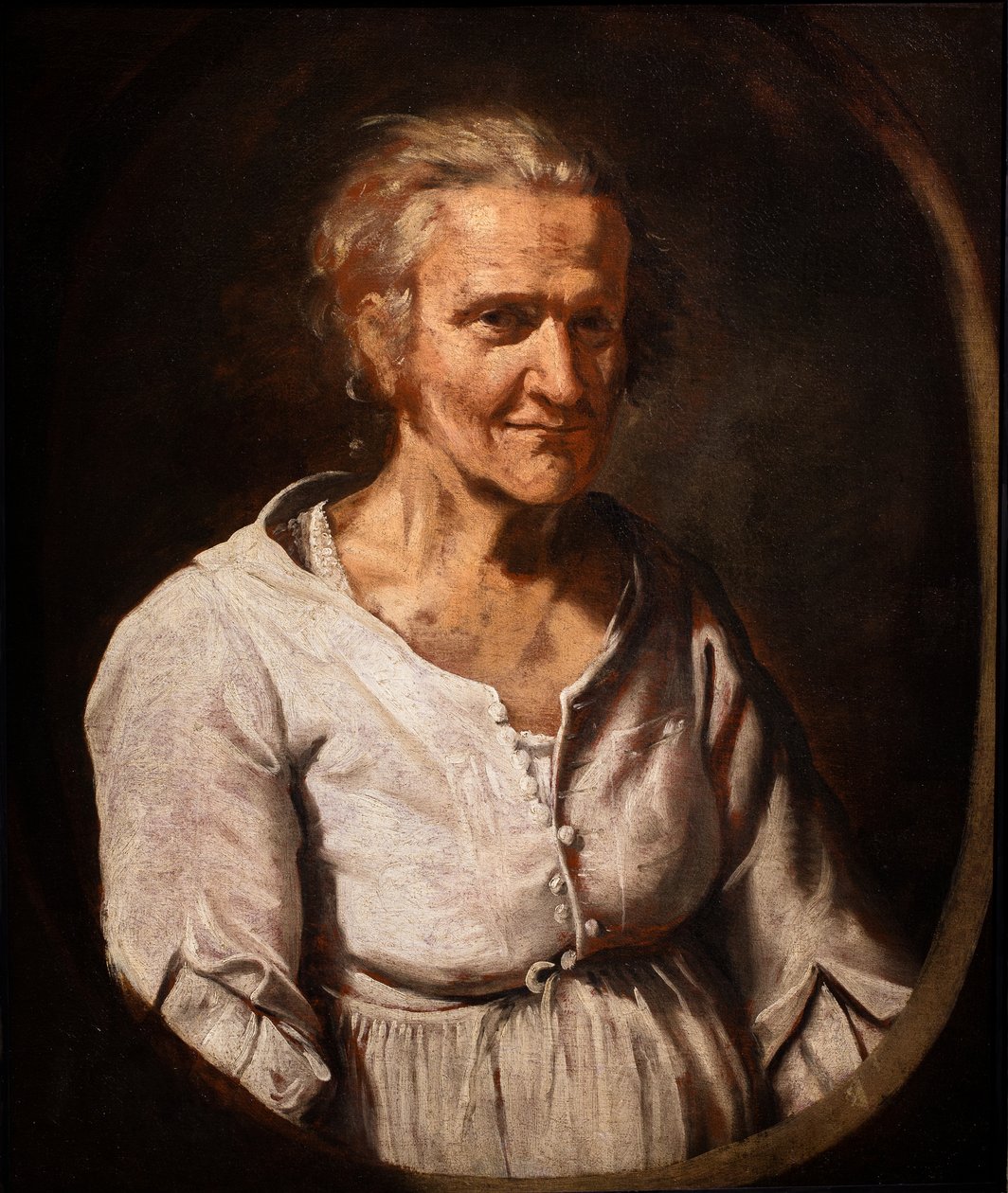 Gammal bondekvinna av Bernhard (fl.1624 87) Keil