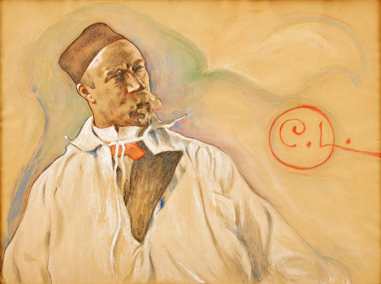 Porträtt av Carl Larsson 1853-1919. av Bernt Ljungquist